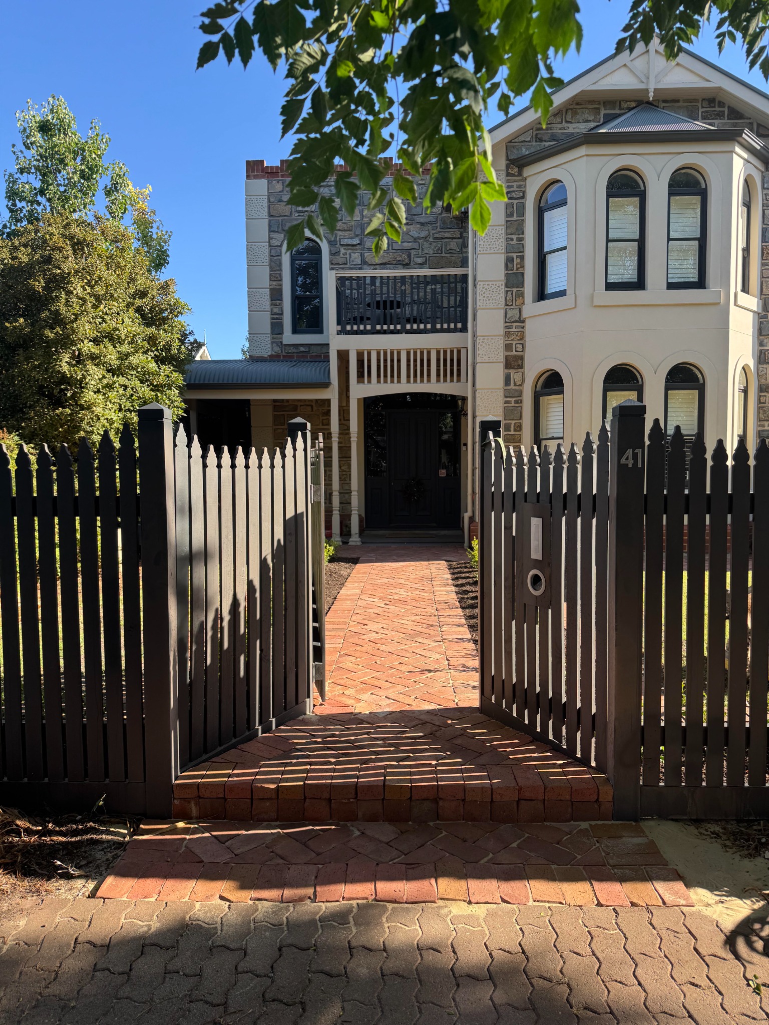 Builders Bloc heritage fence project in Adelaide